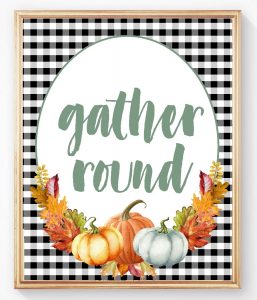 Free Printable Buffolow Check Farmhouse Signs