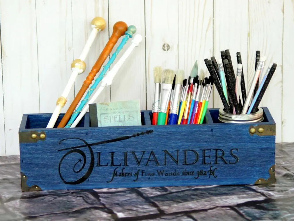 Ideas to include Ollivander's Wand Shop in your next Harry Potter party!