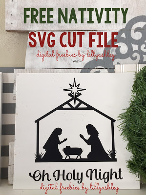 DIY your Christmas decor and make great gifts using these FREE SVG cut files!