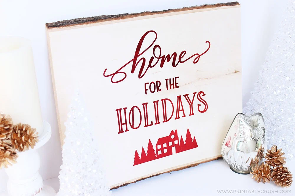 DIY your Christmas decor and make great gifts using these FREE SVG cut files!