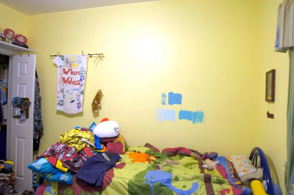 This bedroom was in major need of a makeover. You won't believe how it looks now!