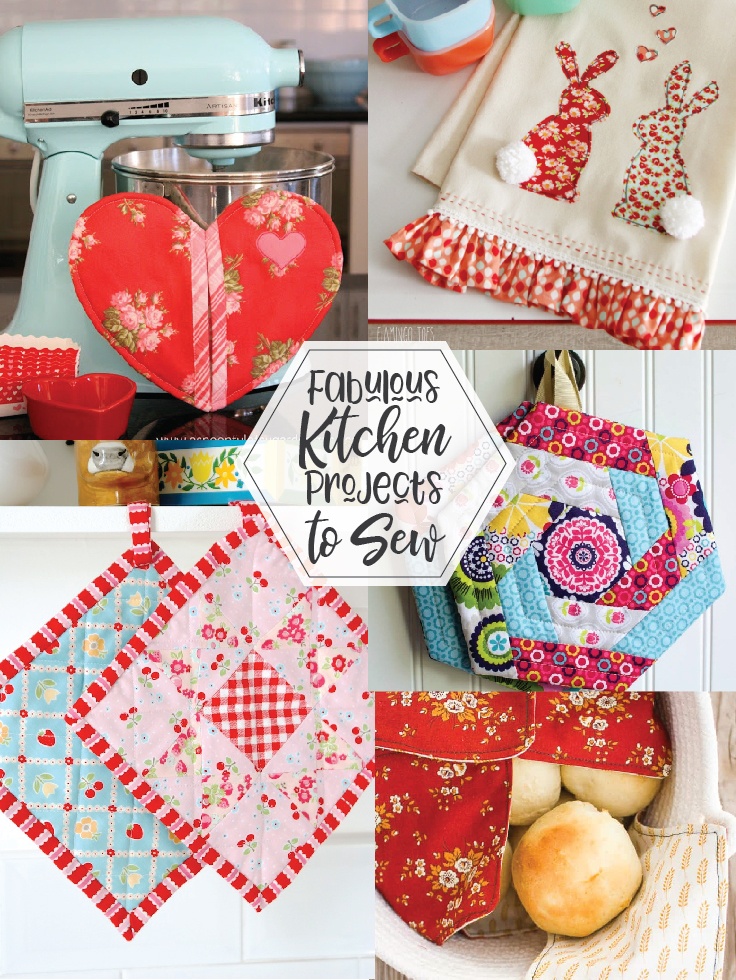 Fabulous Kitchen Projects to Sew 01