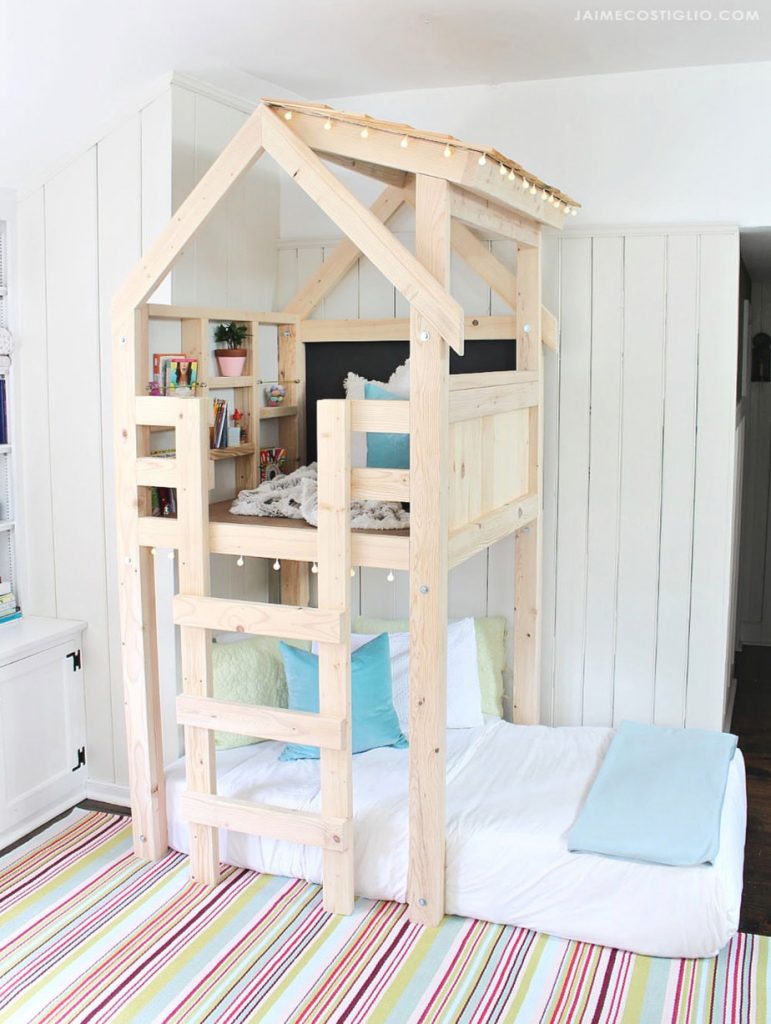 Take your child's bedroom to the next level with these fun DIY bed ideas!