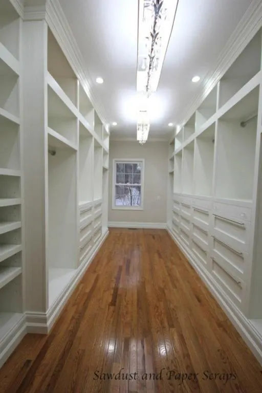 Get inspired by these great DIY master closet transformations!