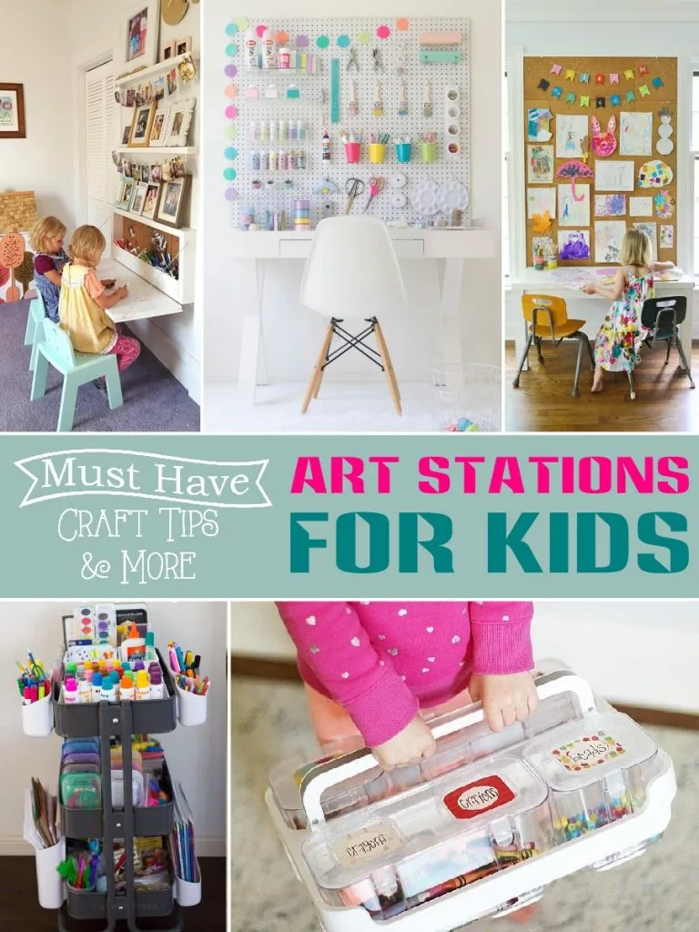 art stations for kids