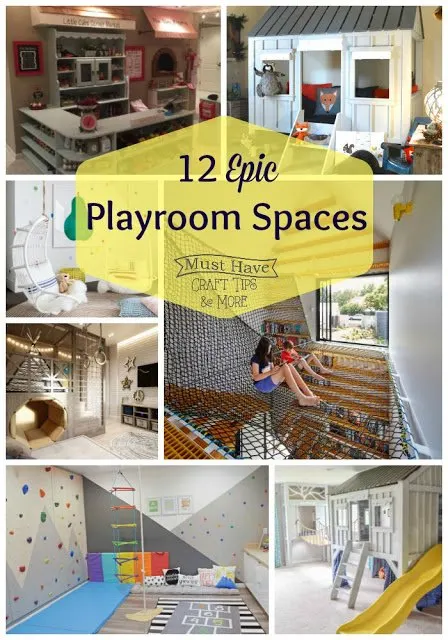Amazingly Epic Playroom Spaces!
