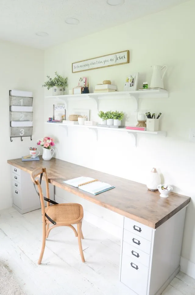 Maximize your work space with one of these clever DIY craft desks!