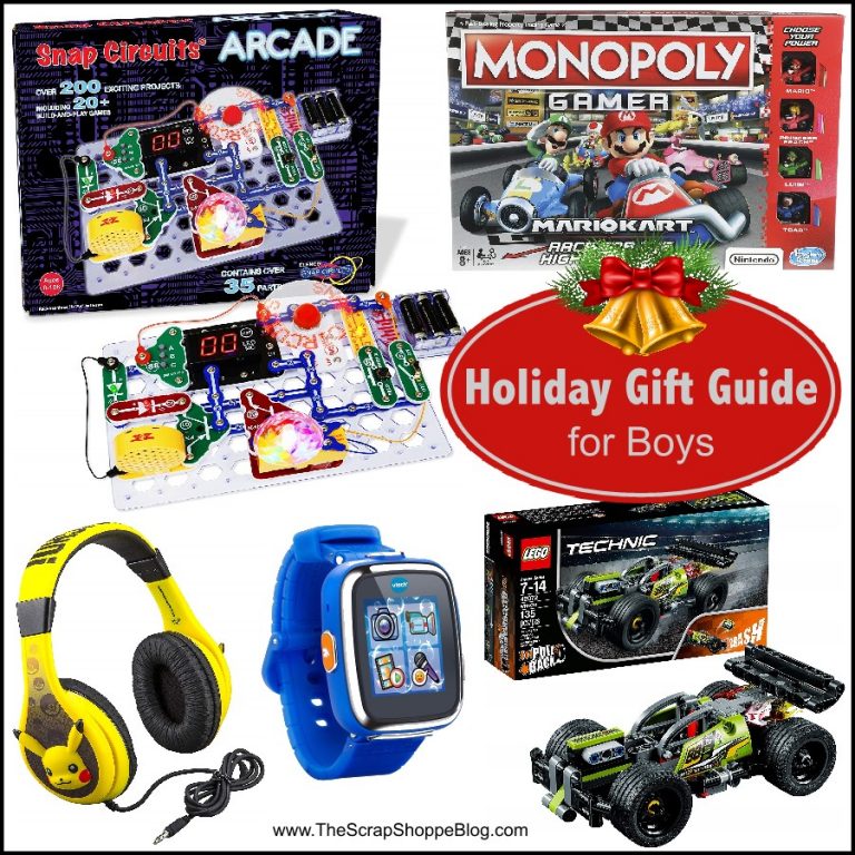 Find the best gifts for boys with this holiday gift guide!
