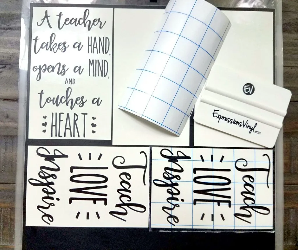 Make a sweet and simple watercolor card for your favorite teacher!