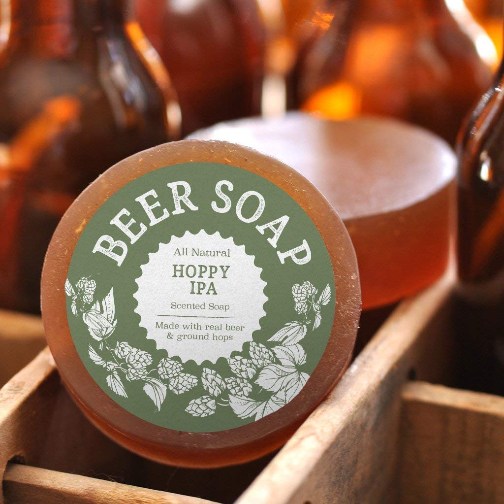 beer scented soap