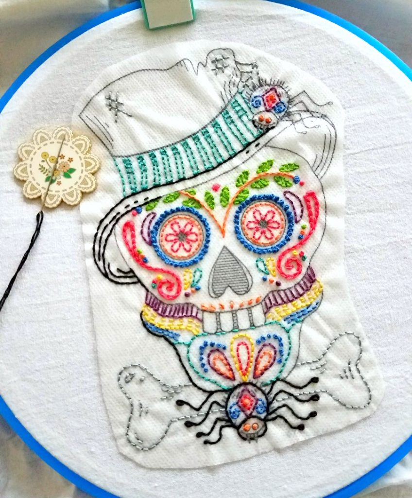 Day of the Dead Embroidery