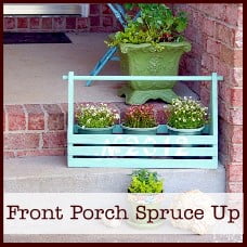 front porch spruce up