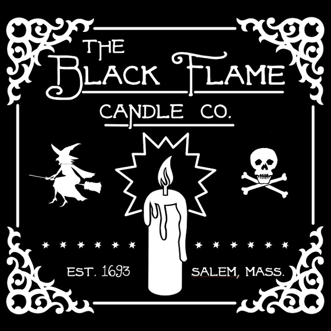 hocus pocus cut files black flame candle