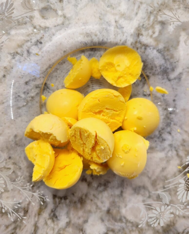 The Best Pumpkin Deviled Eggs The Scrap Shoppe