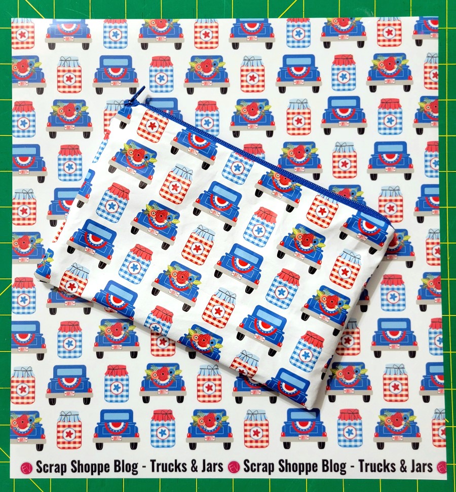 DIY HTV Zipper Pouch