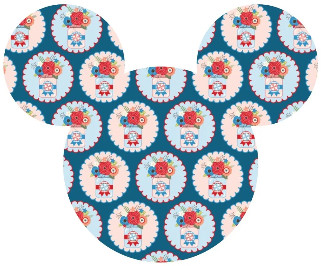 Mickey Mouse head pattern