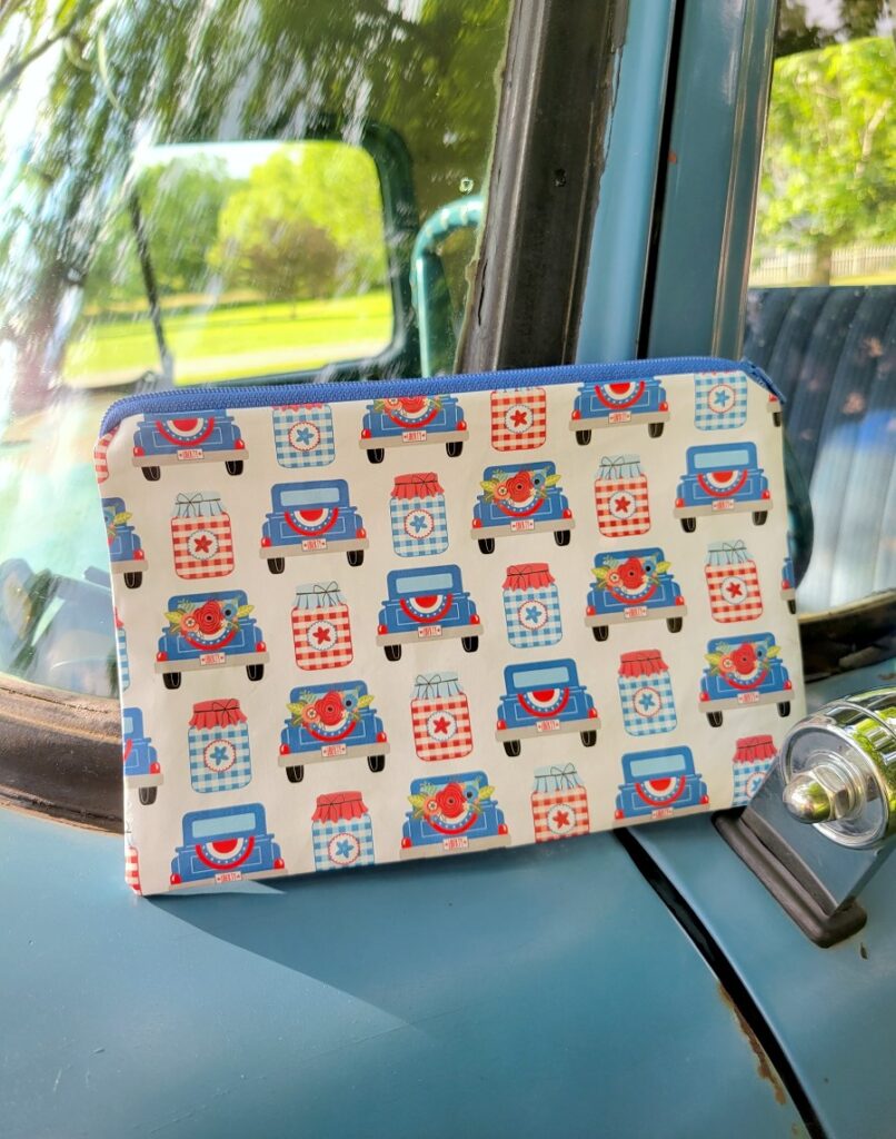 old pickup trucks zipper pouch