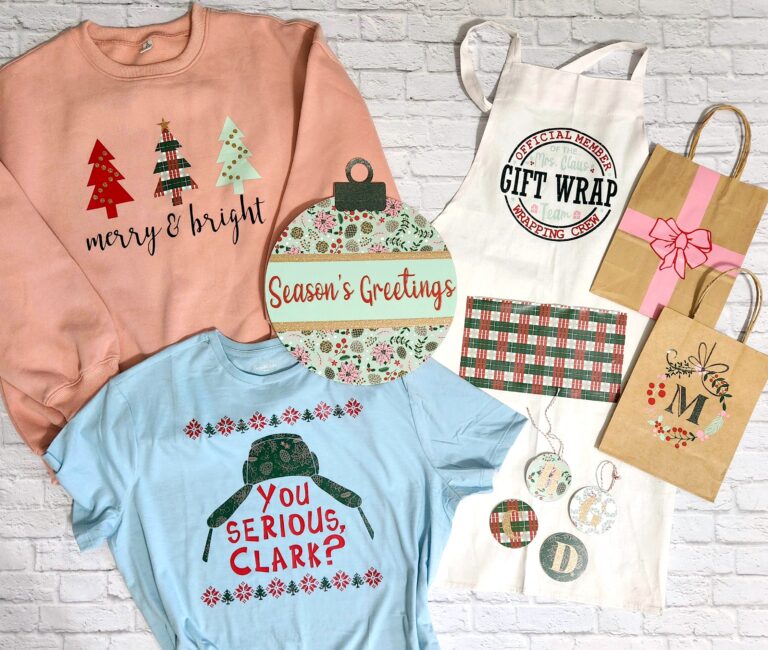 Christmas Vinyl Projects - Vinyl Collaboration - November Mystery Box