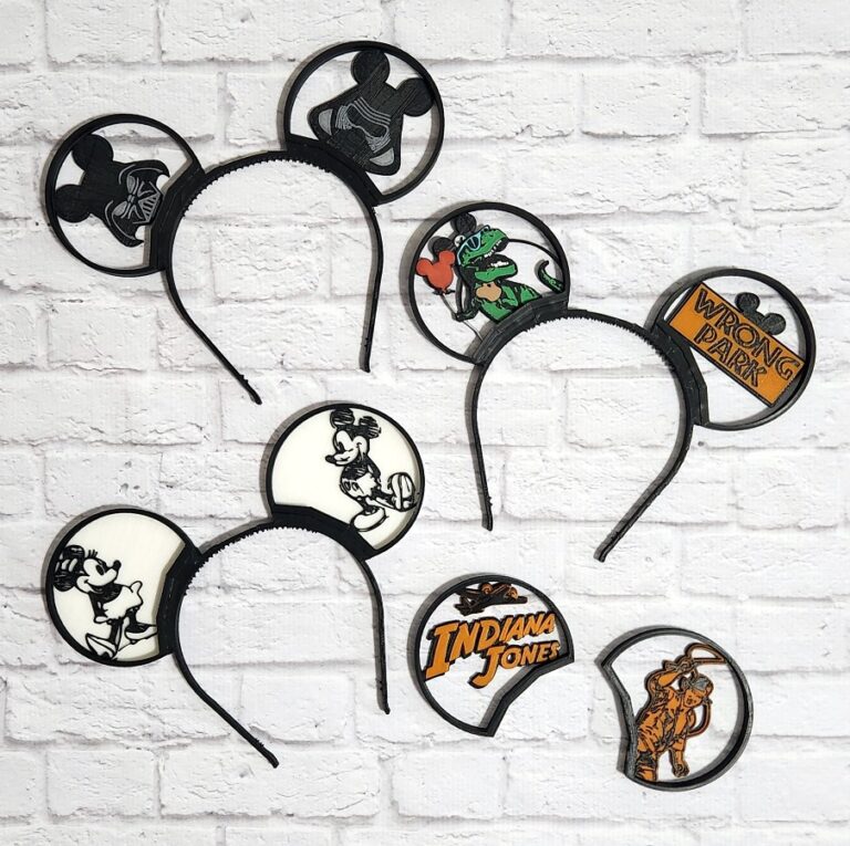 DIY 3D Printed Mickey Ears