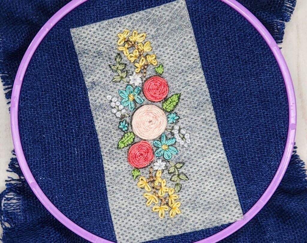 Floral embroidery