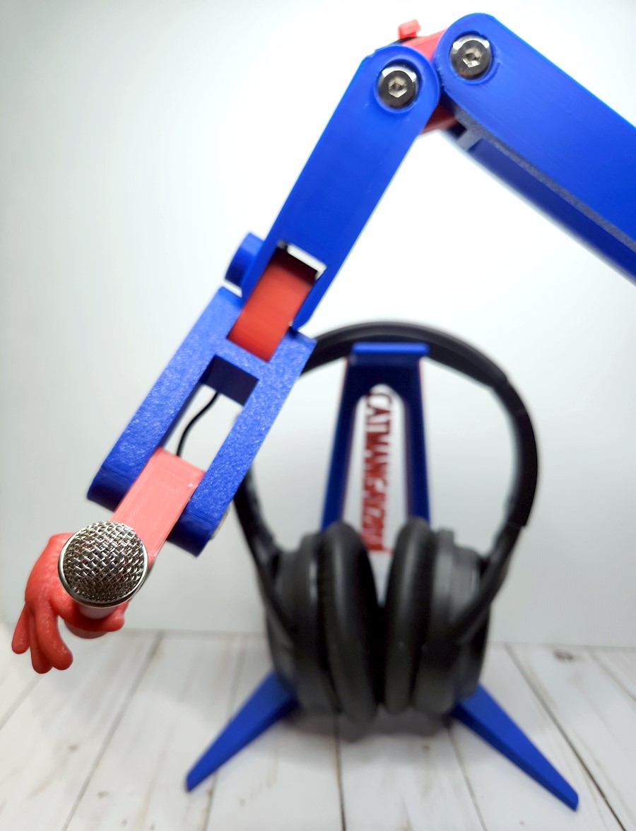 3d printed boom arm