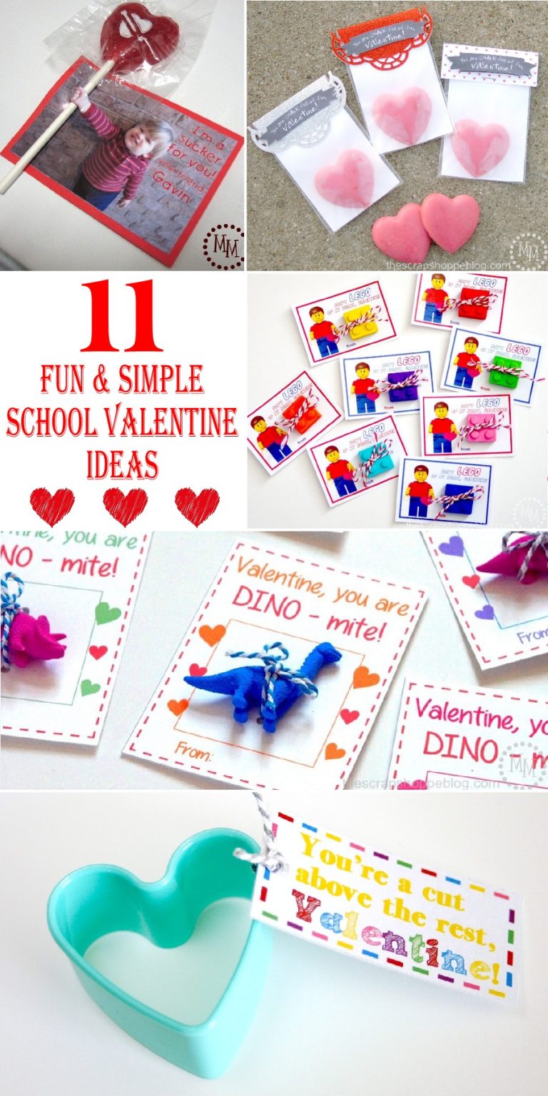 fun and simple school valentine ideas
