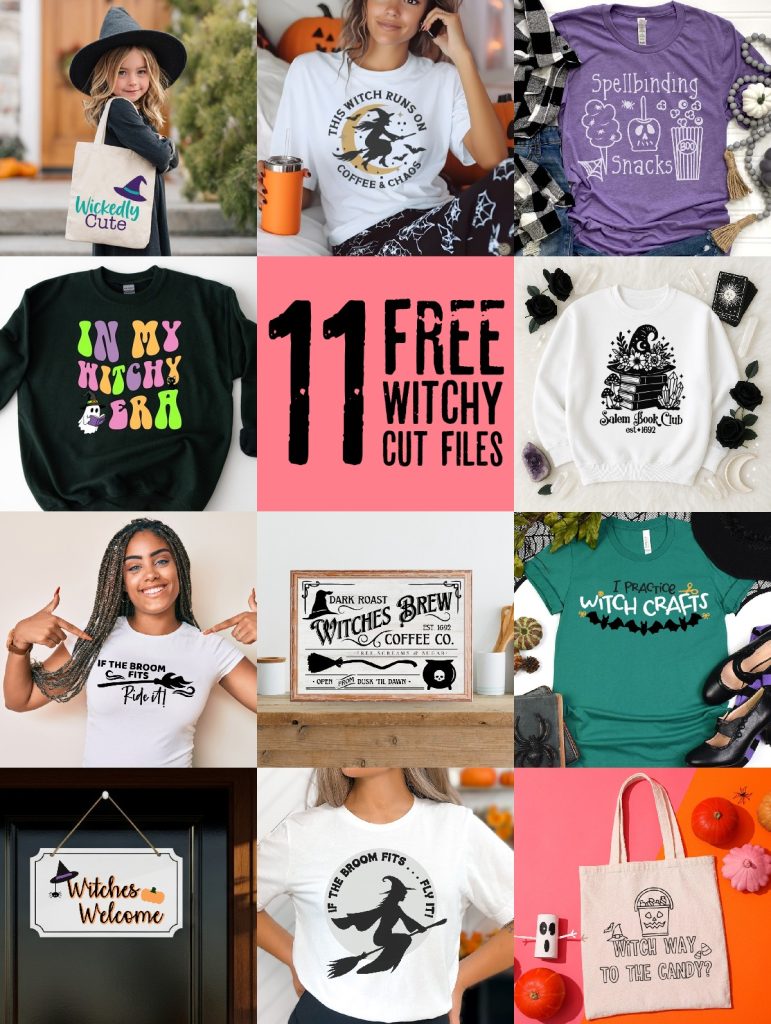 11 free witchy cut files