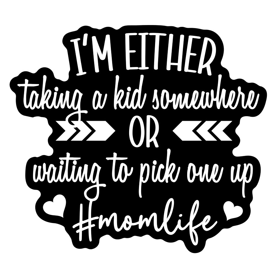 #momlife car decal